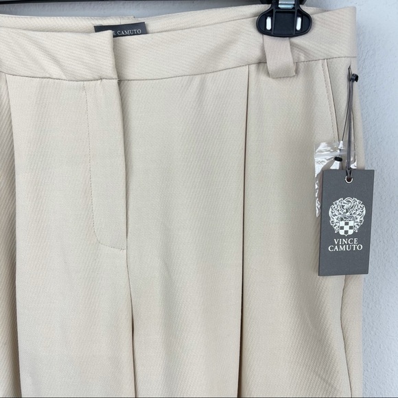 NWT Vince Camuto Cargo Detail Textured Twill Pants - Picture 6 of 16